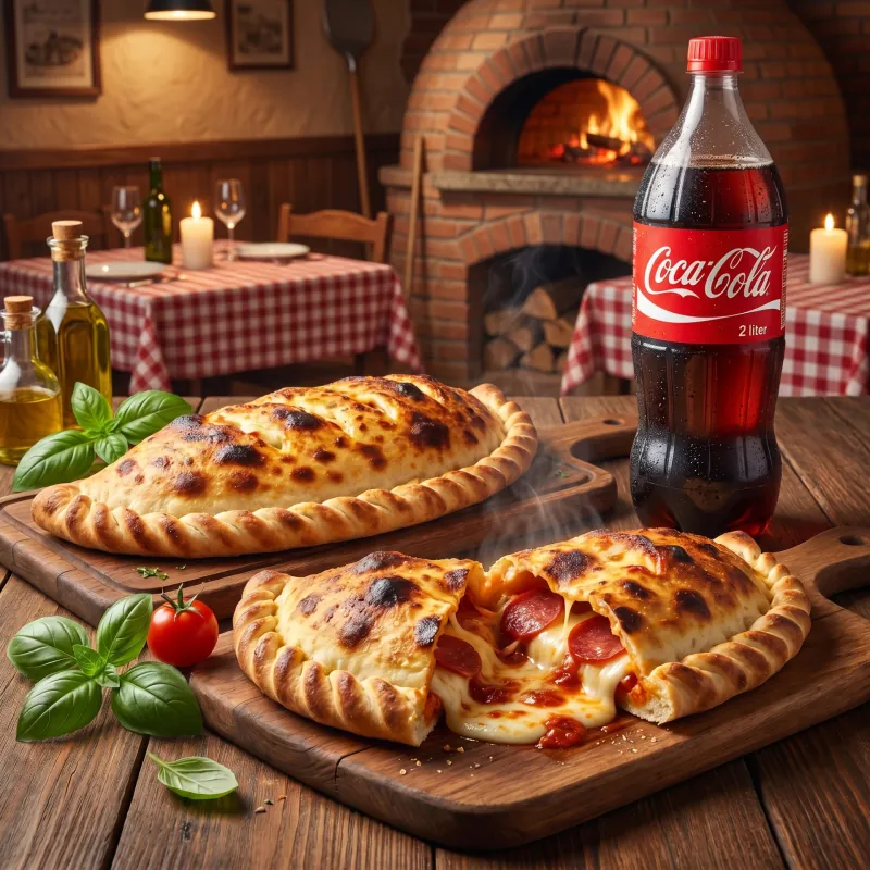 COMBO 2 CALZONES + REFRI 2L